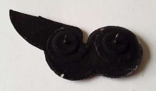 SA Air Force Flight Engineer Wing Badge. Pins intact.
