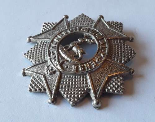WW1 Bedfordshire Regiment Cap Badge. No pins.