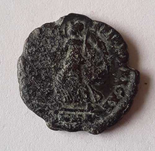 Ancient Roman Bronze Coin (Follis). Valens. 364-378 AD.