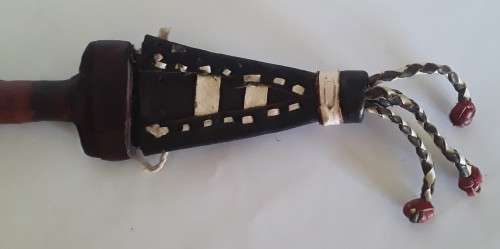 "Reserved" Antique Saharan Toubu Tribal Sleeve Dagger With Sheath.