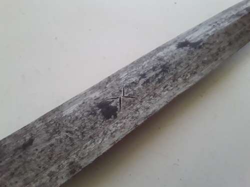 "Reserved" Antique Saharan Toubu Tribal Sleeve Dagger With Sheath.