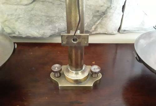 Antique Dutch large apothecary scale by `Becker`s Sons Rotterdam`.
