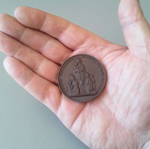 Victorian Catholic School Committee Medal. Reward For Good Conduct. 1888-1905.