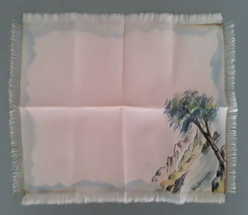 Collection Of 6 Royal Commemorative Hankerchiefs In Royal Navy Box. Mint Condition.