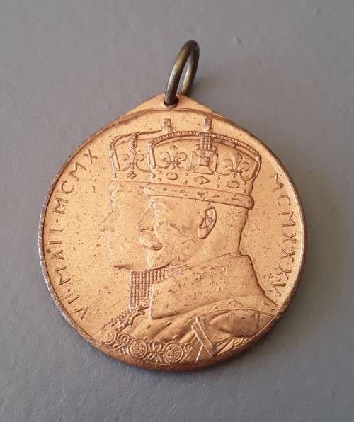 1910-1935 Reign Of King George And Queen Mary Commemorative Medal. Union Of South Africa.
