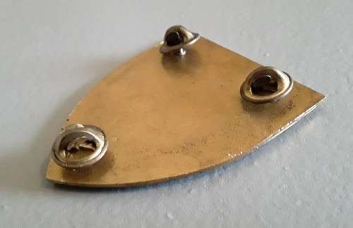 SADF 1 SAI (South African Infantry) Shoulder Flash. All Pins Intact.