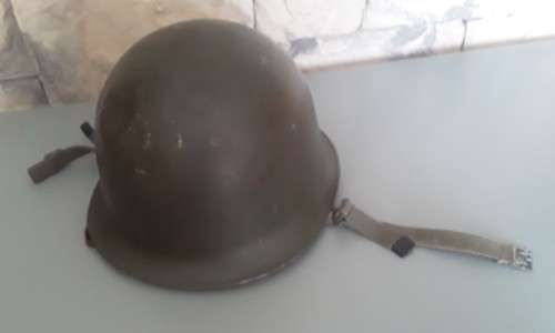 Vintage SADF `Staaldak` Helmet With Inner.