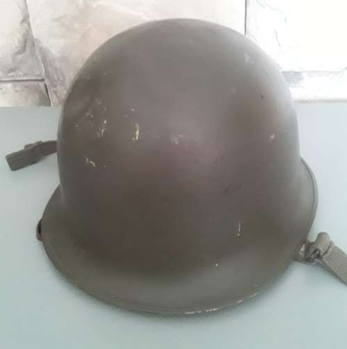 Vintage SADF `Staaldak` Helmet With Inner.
