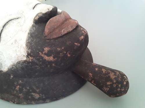 A Vintage Punu Tribal Ceremonial Dancing Mask.