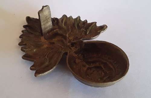 Royal Fusiliers City of London Regiment Cap Badge. No slide.