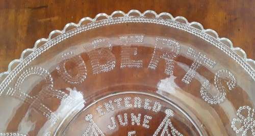 `Reserved For Hanbru`. Boer War Large Glass Plate Commemorating `Roberts Entering Pretoria`.