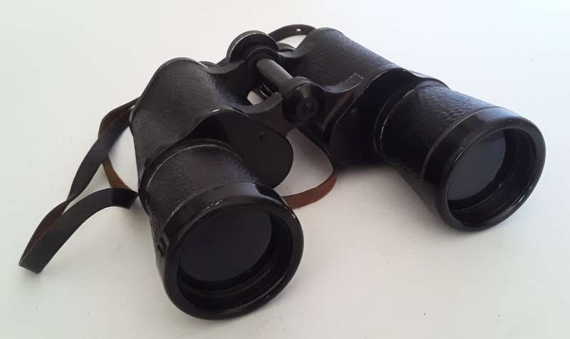 Rare Pair Of Cold War Era Soviet (USSR) Binoculars. `7x50`. Original case.
