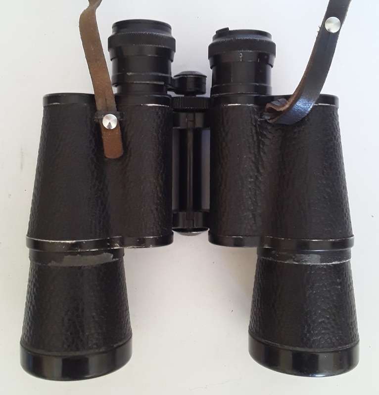 Rare Pair Of Cold War Era Soviet (USSR) Binoculars. `7x50`. Original case.