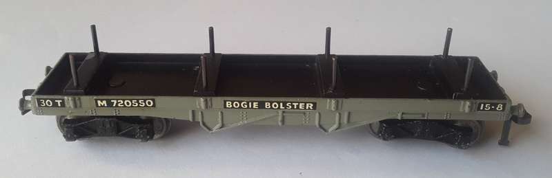 Hornby Dublo D1 Bogie Bolster Wagon, BR. No : 32051. Mint in box.