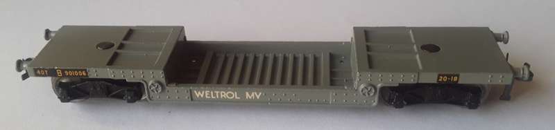 Hornby Dublo 40-Ton Bogie Well-Wagon, BR No : 32053. Mint in box.