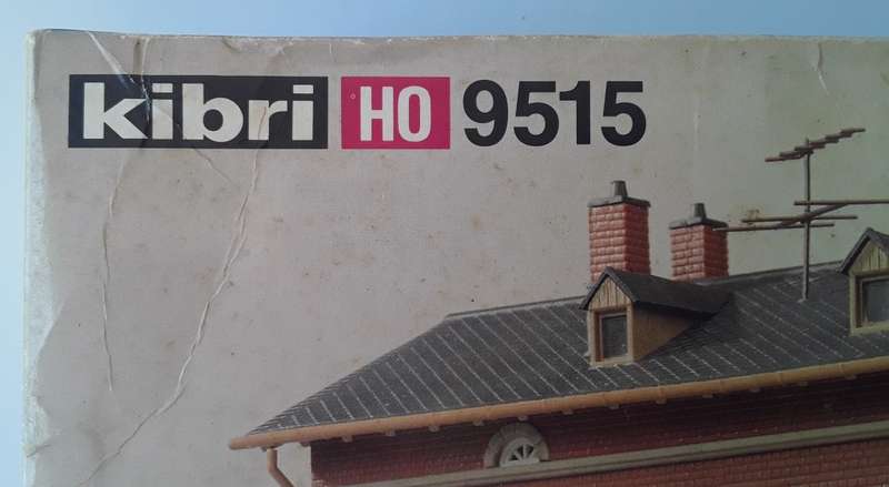 Kibri `Koningsmoor Station` Kit. HO Scale. NO : 9515. 25 x 15.5 x 14cm. Mint in box.