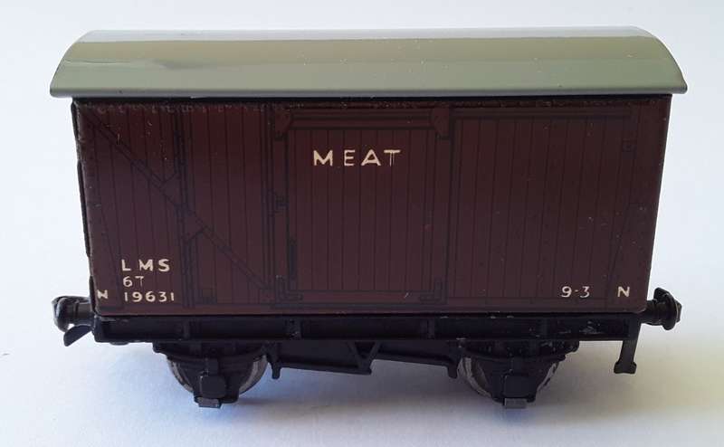Hornby Dublo D1 Meat Van (B.R.). No : 32065. Mint In Box.