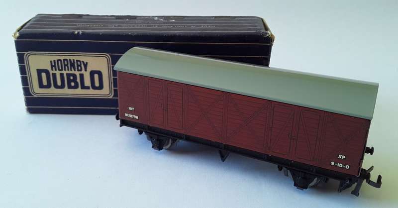 Hornby Dublo Long-Wheel Base Ventilated Van (B.R.). NO : 32058. Mint In Box.