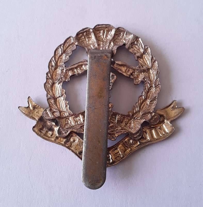 Middlesex Regiment (Duke Of Cambridge`s Own) Cap Badge. Pre 1914. Slide Intact.