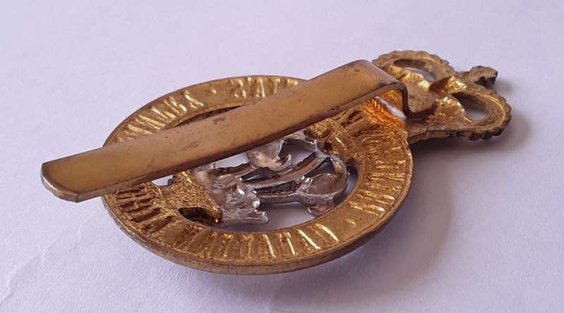 Princess Patricia`s Canadian Light Infantry Cap Badge. Slide Intact.