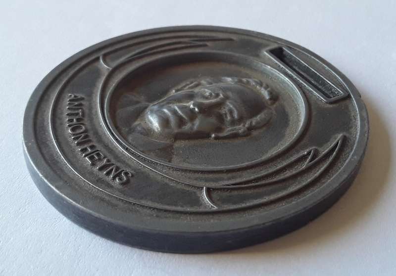 SANBS `Anthon Heyns` 125 Blood Donations Award Medal. Cased.