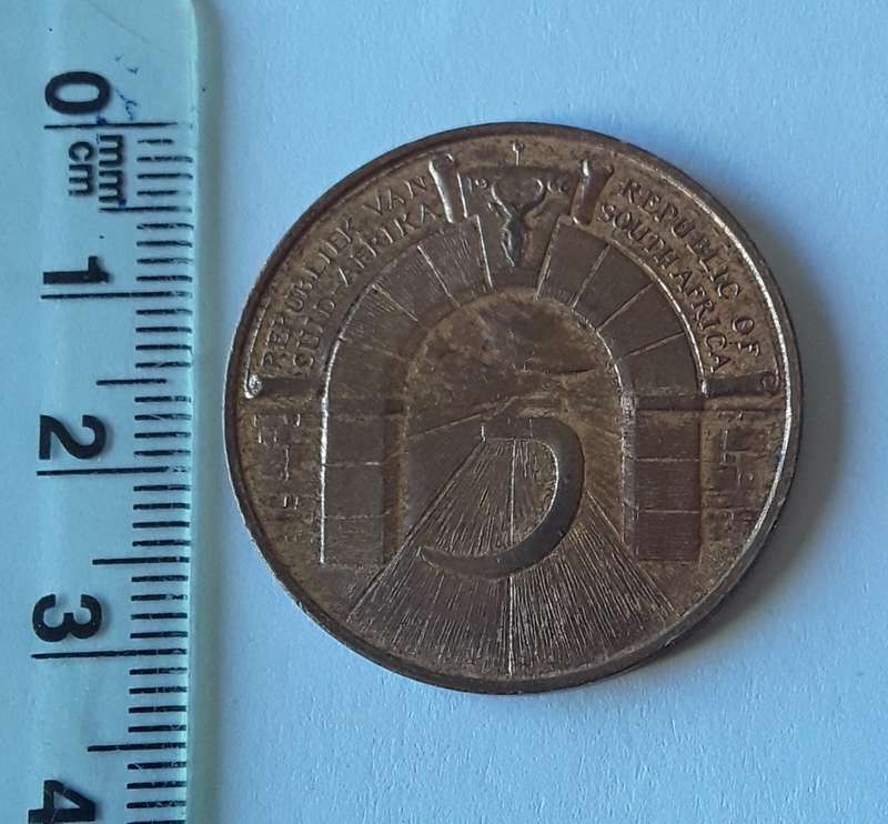 South Africa 5 Year Republic (1961-1966) Johannesburg Medallion.