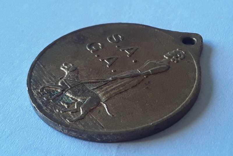 Vintage S.A.G.A. Medal.