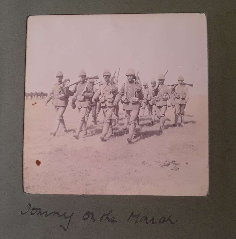 Anglo Boer War Album With 24 Original Photos Taken By British Officer.  Extremely Rare.