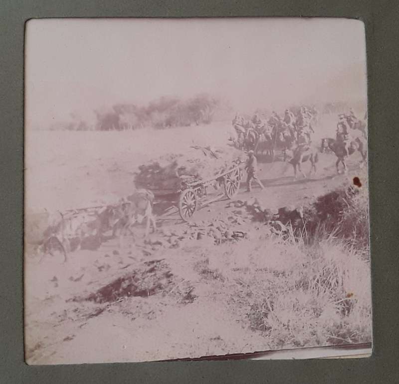Anglo Boer War Album With 24 Original Photos Taken By British Officer.  Extremely Rare.