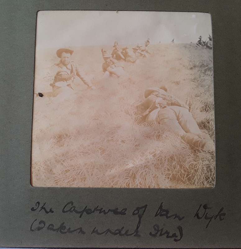 Anglo Boer War Album With 24 Original Photos Taken By British Officer.  Extremely Rare.
