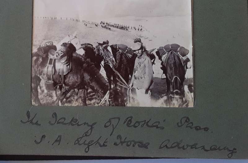 Anglo Boer War Album With 24 Original Photos Taken By British Officer.  Extremely Rare.