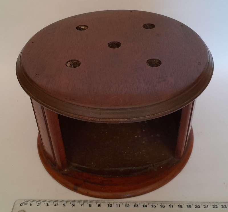 Antique Foot Warmer (Voetstofie) With Copper And Brass Coal Scoop.