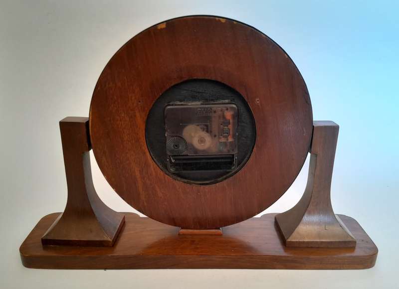 1940`s Smith Sectric Mantel Clock With Quartz Movement. See Description.