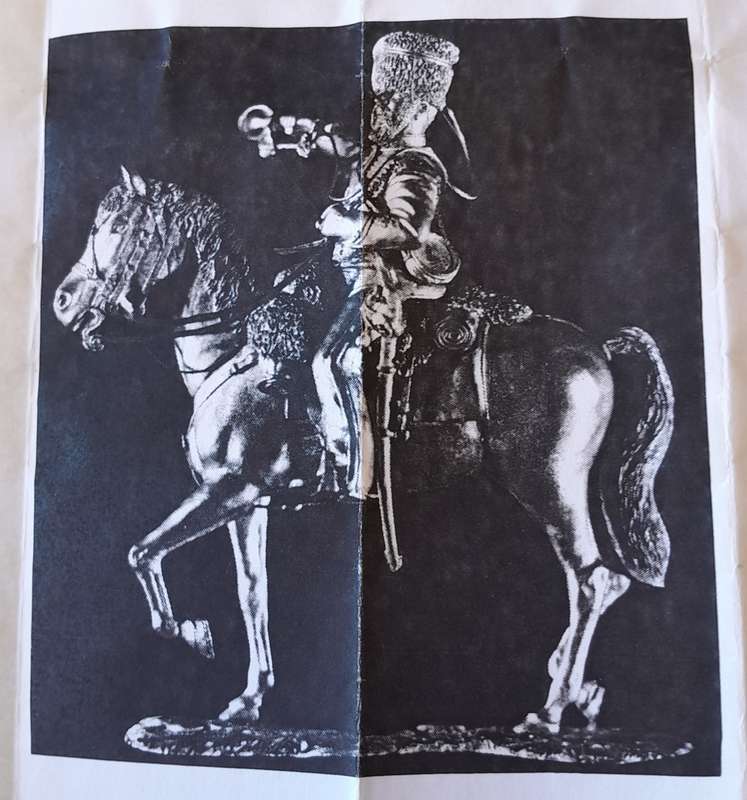 Vintage Mike French Metal Model Kit. Crimean War 1853-1856, Trumpeter, 11th Hussars.