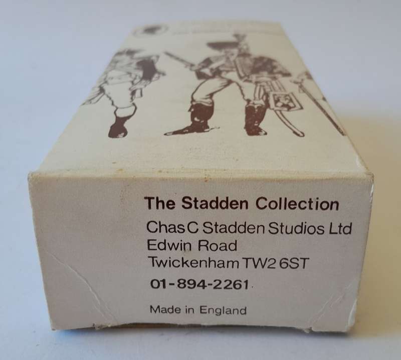 Vintage Stadden Collection Metal Model Kit. 5th (Royal Irish) Lancers Trooper, 1908 Guard Order.