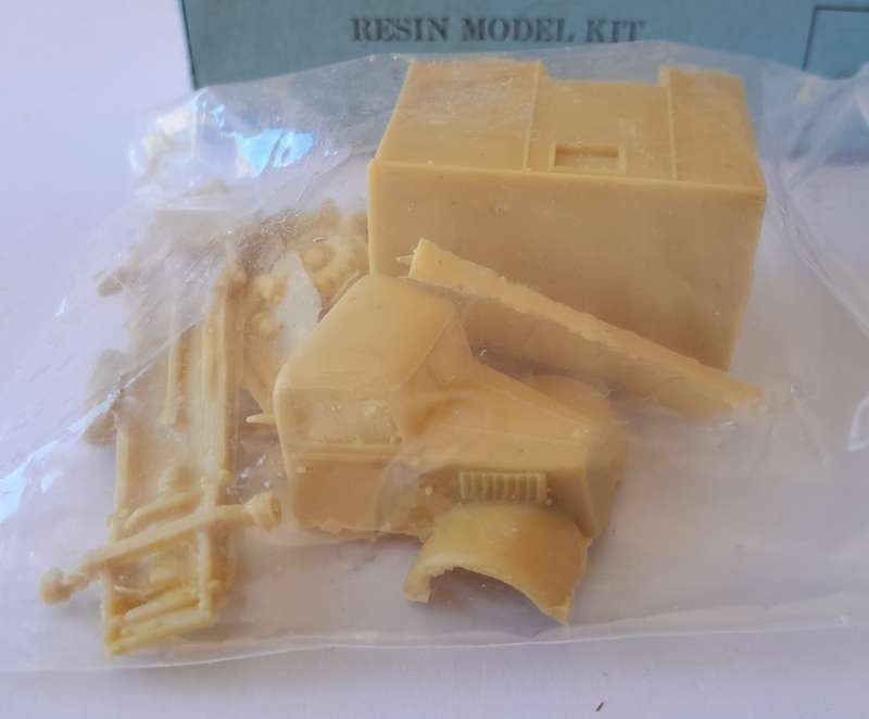 Vintage Convoy Model Kit. Military Ford WOTR3 4x2 Workshop Truck. Scale 1/76th. Mint In Box.