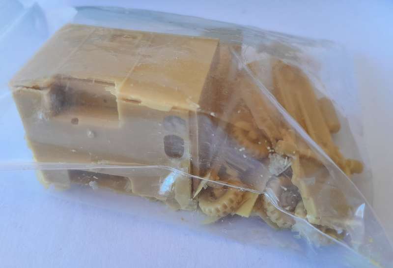 Vintage Convoy Model Kit. Military Ford WOTR3 4x2 Workshop Truck. Scale 1/76th. Mint In Box.