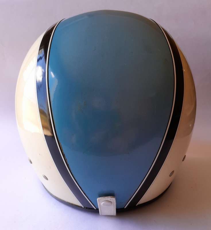 Vintage 1960`s `Stadium Project 4` Helmet With `McHal` Bubble Shield. Rare. Amazing Condition.