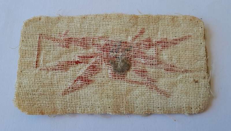 WW2 SA Airforce Wireless Operator Cloth Badge.