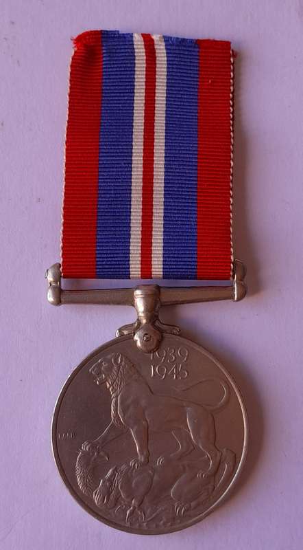 WW2 War Medal 1939-1945 To `578448 D.D. Paterson`.