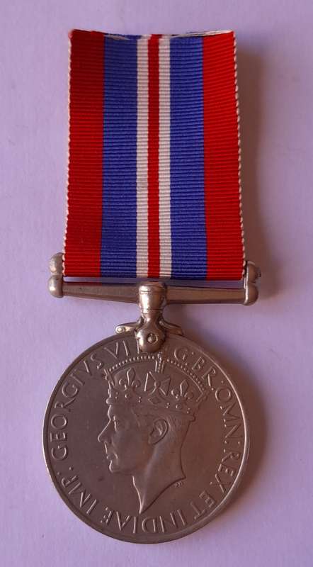 WW2 War Medal 1939-1945 To `578448 D.D. Paterson`.