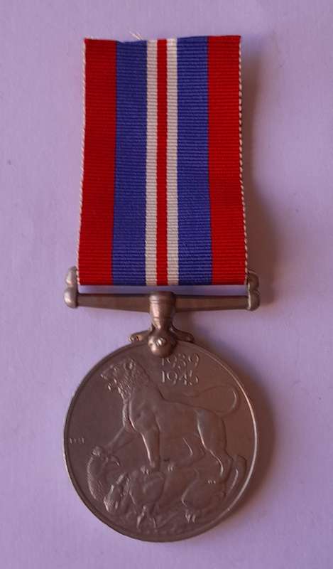 WW2 War Medal 1939-1945 To `N30859 F. Mafa`.