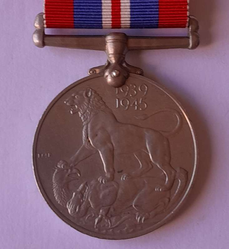 WW2 War Medal 1939-1945 To `N30859 F. Mafa`.