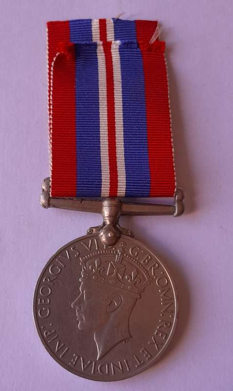 WW2 War Medal 1939-1945 To `N30859 F. Mafa`.