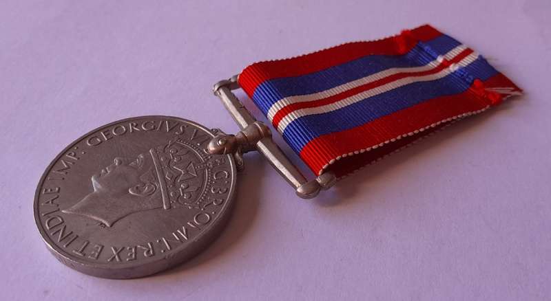 WW2 War Medal 1939-1945 To `N30859 F. Mafa`.