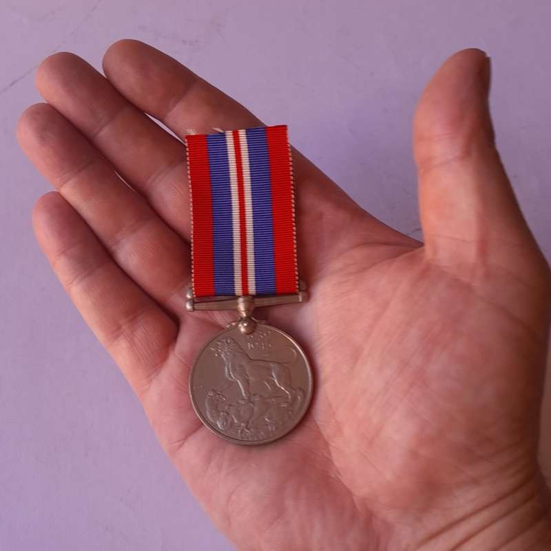 WW2 War Medal 1939-1945 To `N30859 F. Mafa`.