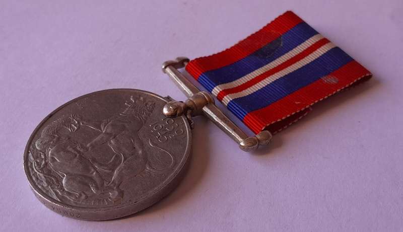 WW2 War Medal 1939-1945 To `20054 C.A. Pienaar`.