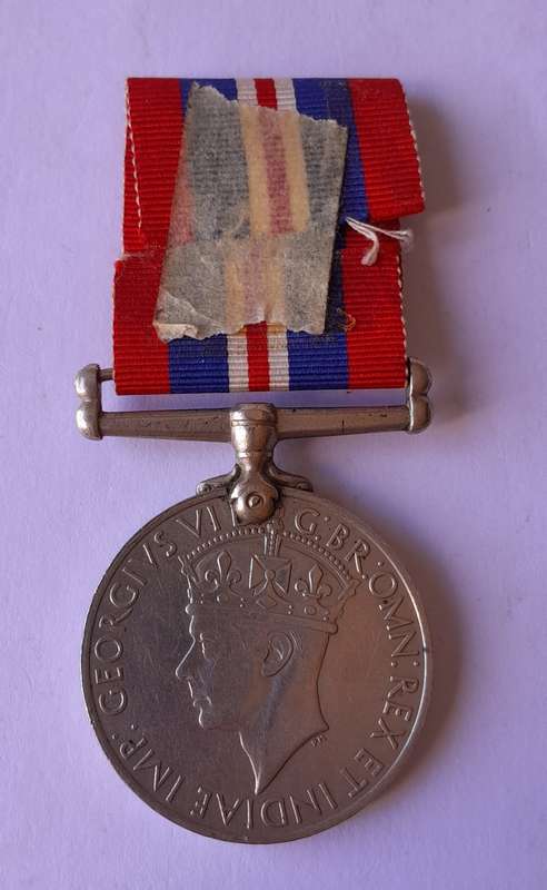 WW2 War Medal 1939-1945 To `20054 C.A. Pienaar`.