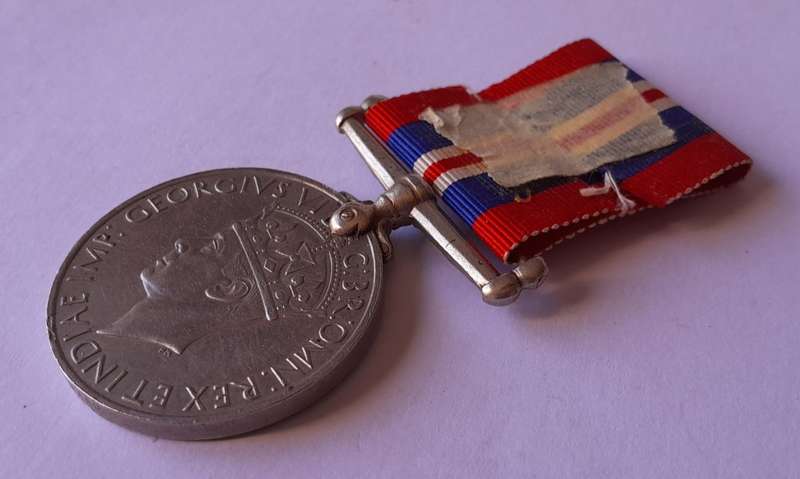 WW2 War Medal 1939-1945 To `20054 C.A. Pienaar`.
