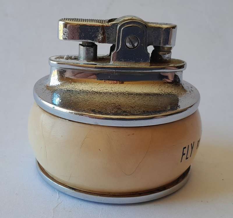 Rare Rolstar `British Overseas Airways Corporation` Table Lighter.